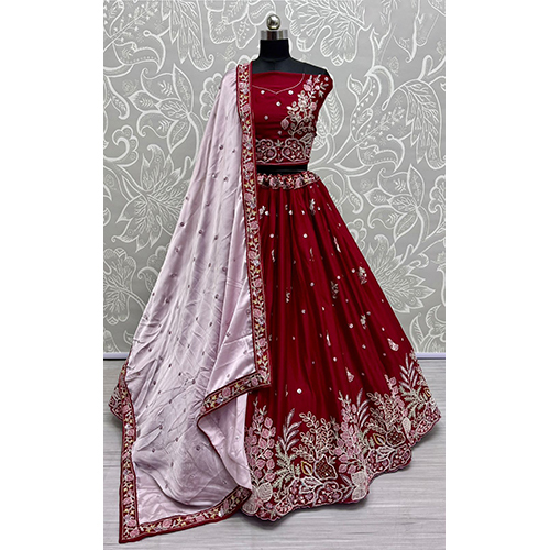 Red Lehenga