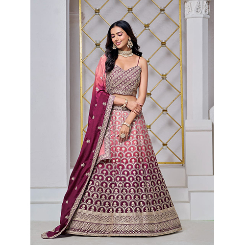 Mahroon Designer Lehenga - Ethnic Region: Indian