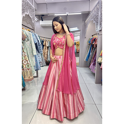 Pink Designer Lehenga - Ethnic Region: Indian