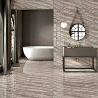 Nano Polished Vitrified Tiles - Natural Stone, 2x4 Feet, Beige Color, 4mm Thickness - Super Glossy Finish, Non-slip Design For High Traffic Areas