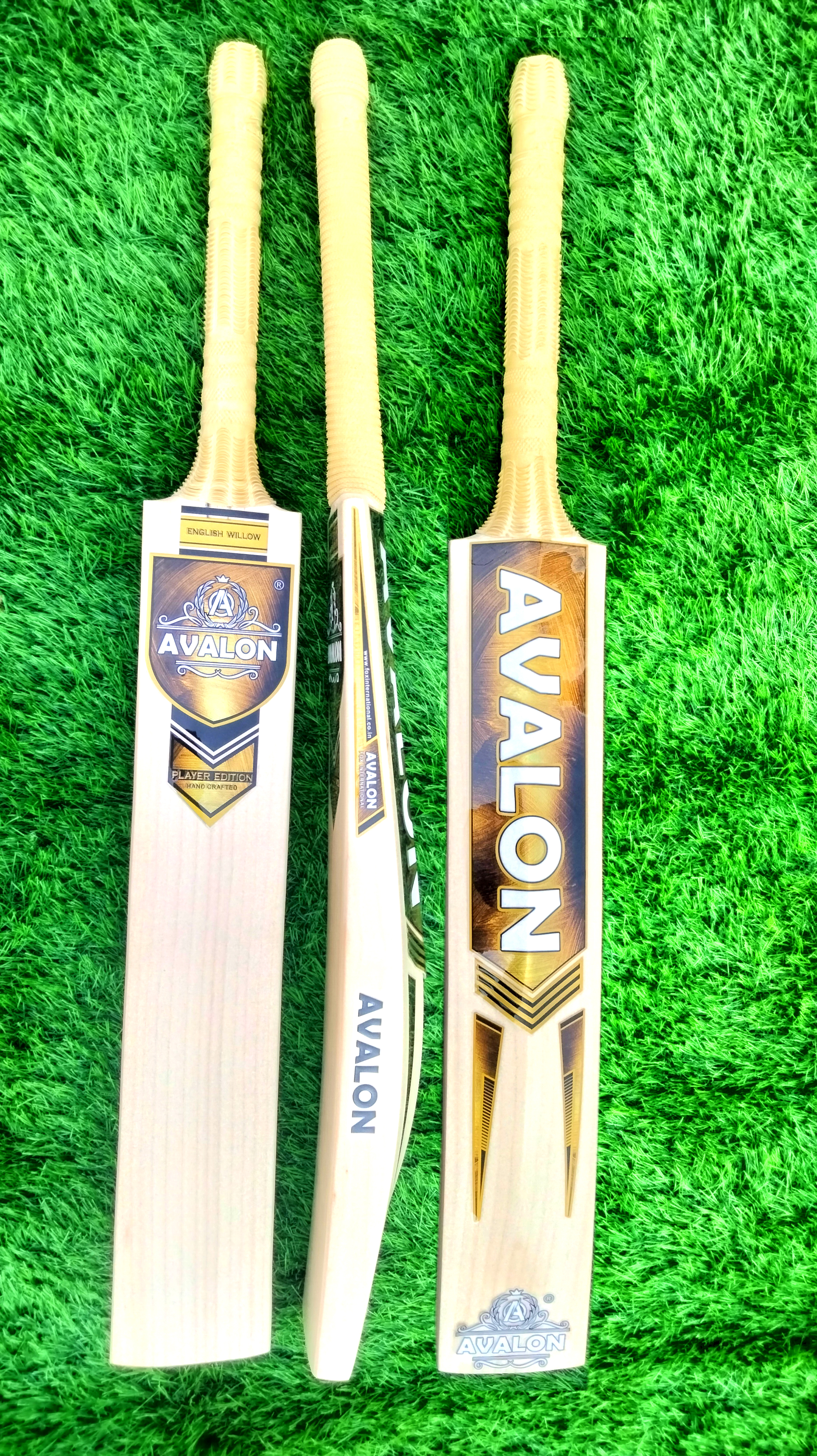 English Willow Cricket Bat BLIND WARRIOR GOLD