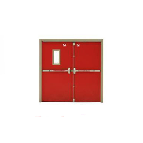 Fire Rated Ducting Doors - Color: Red