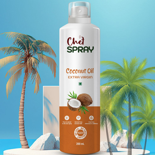 200Ml Extra Virgin Coconut Oil Spray - Cultivation Type: Organic