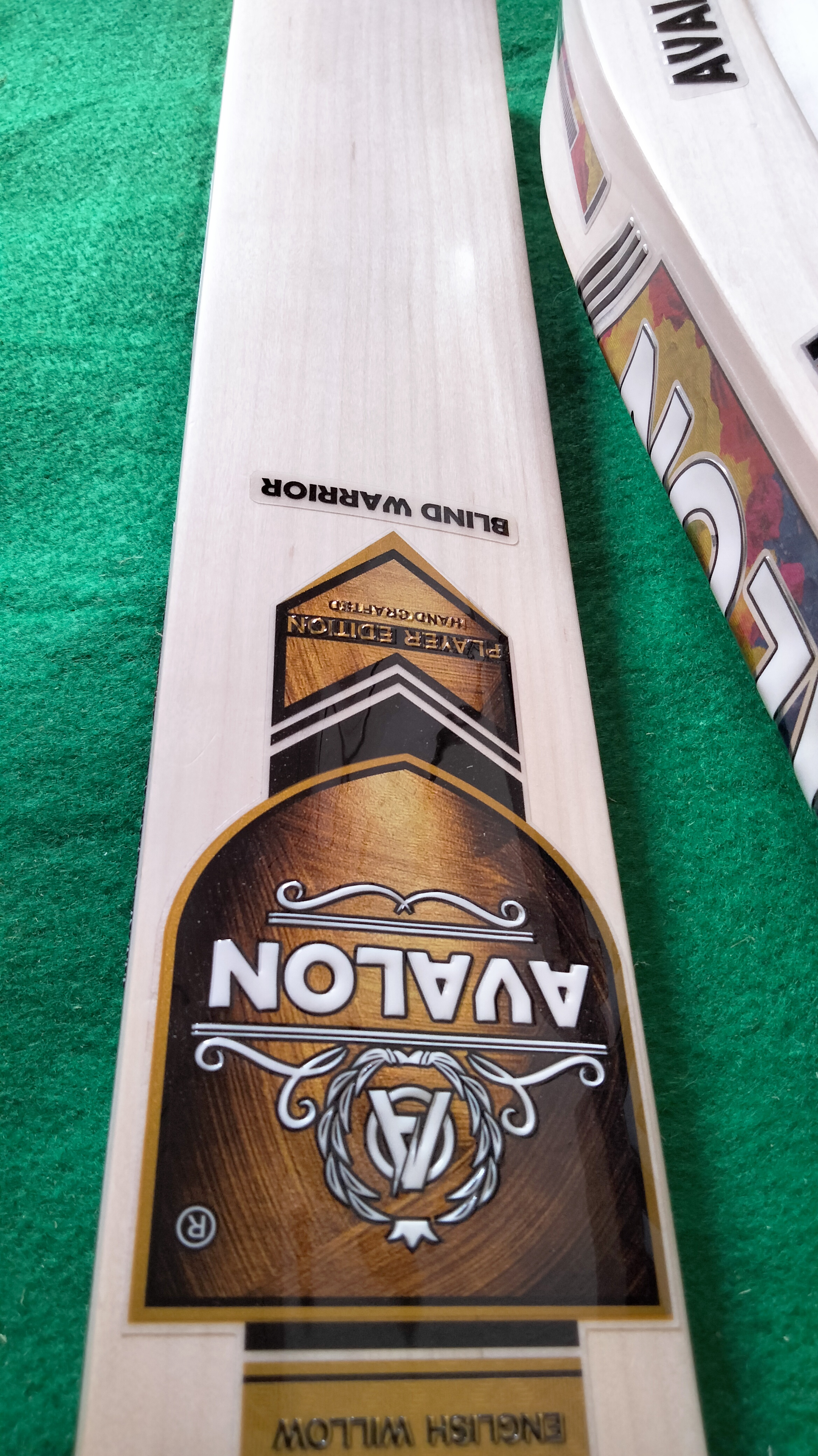 English Willow Cricket Bat BLIND WARRIOR GOLD