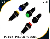 Pb-06 (colours Availble )2 Pin Lock /no Lock