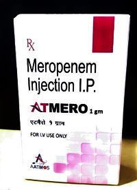 ATMERO 1GM INJECTION  MEROPENEM 1GN