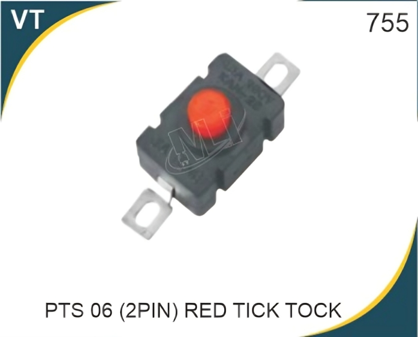 PTS 06 (2 PIN) RED TICK -TOCK
