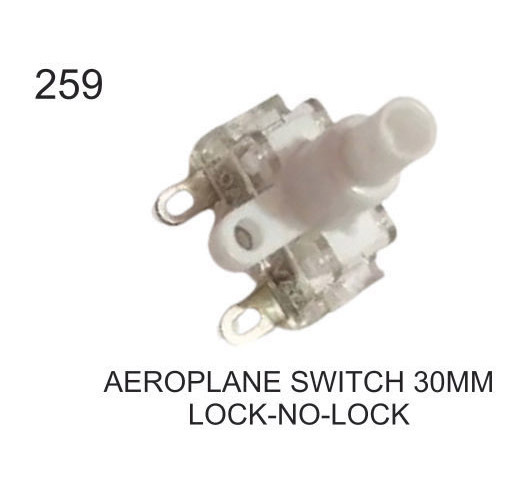 AEROPLANE SWITCH 30 MM LOCK NO LOCK