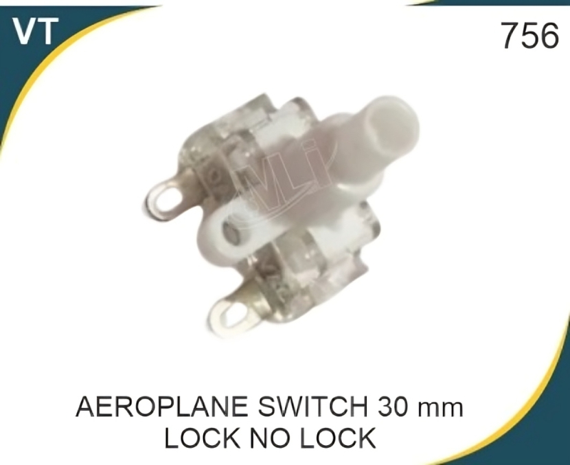 AEROPLANE SWITCH 30 MM LOCK NO LOCK