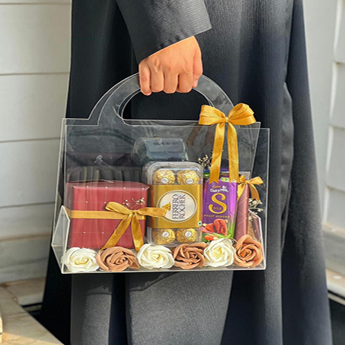 Acrelic Gift Hamper Bag - Color: Different Available