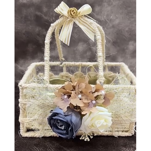 Jute Basket Gift Hamper - Color: Different Available