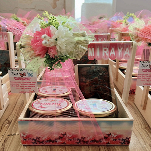 Baby Girl Pink Theme Hamper - Color: Different Available