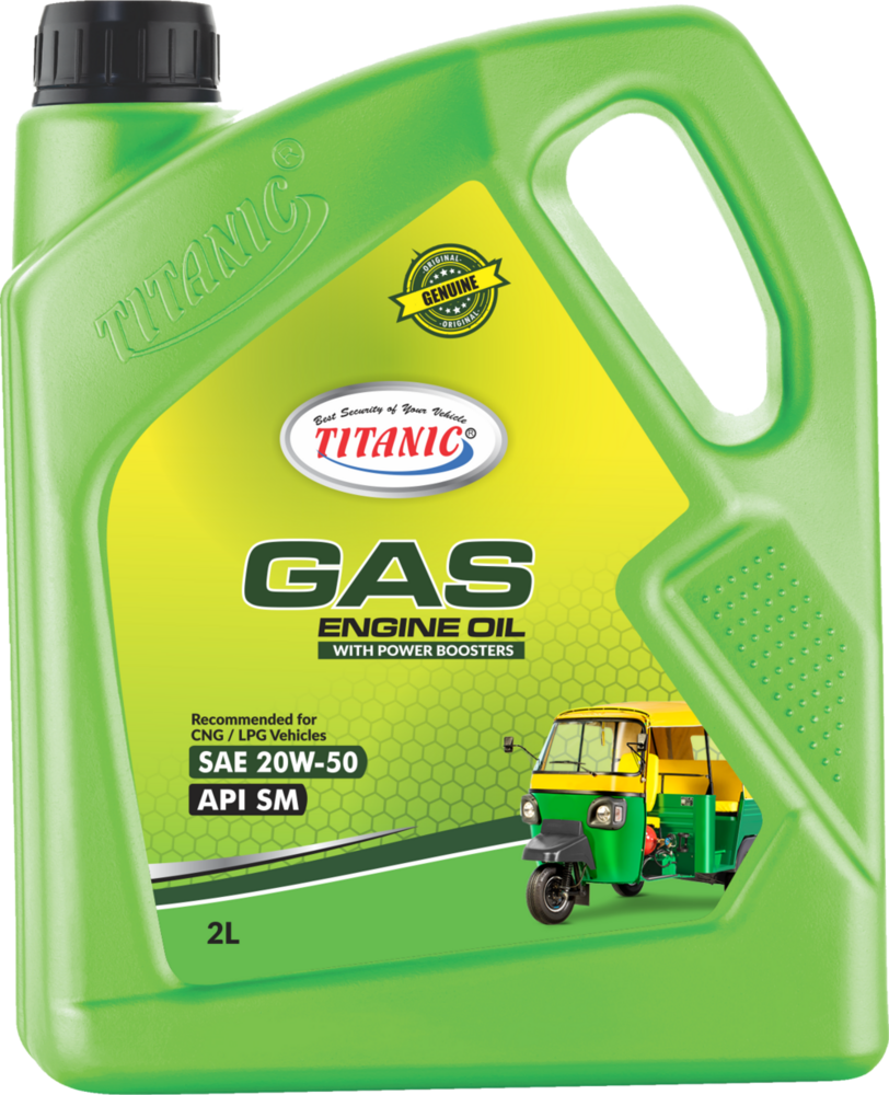 Titanic Gas SAE 20W-50 API SF Gas Engine Oil