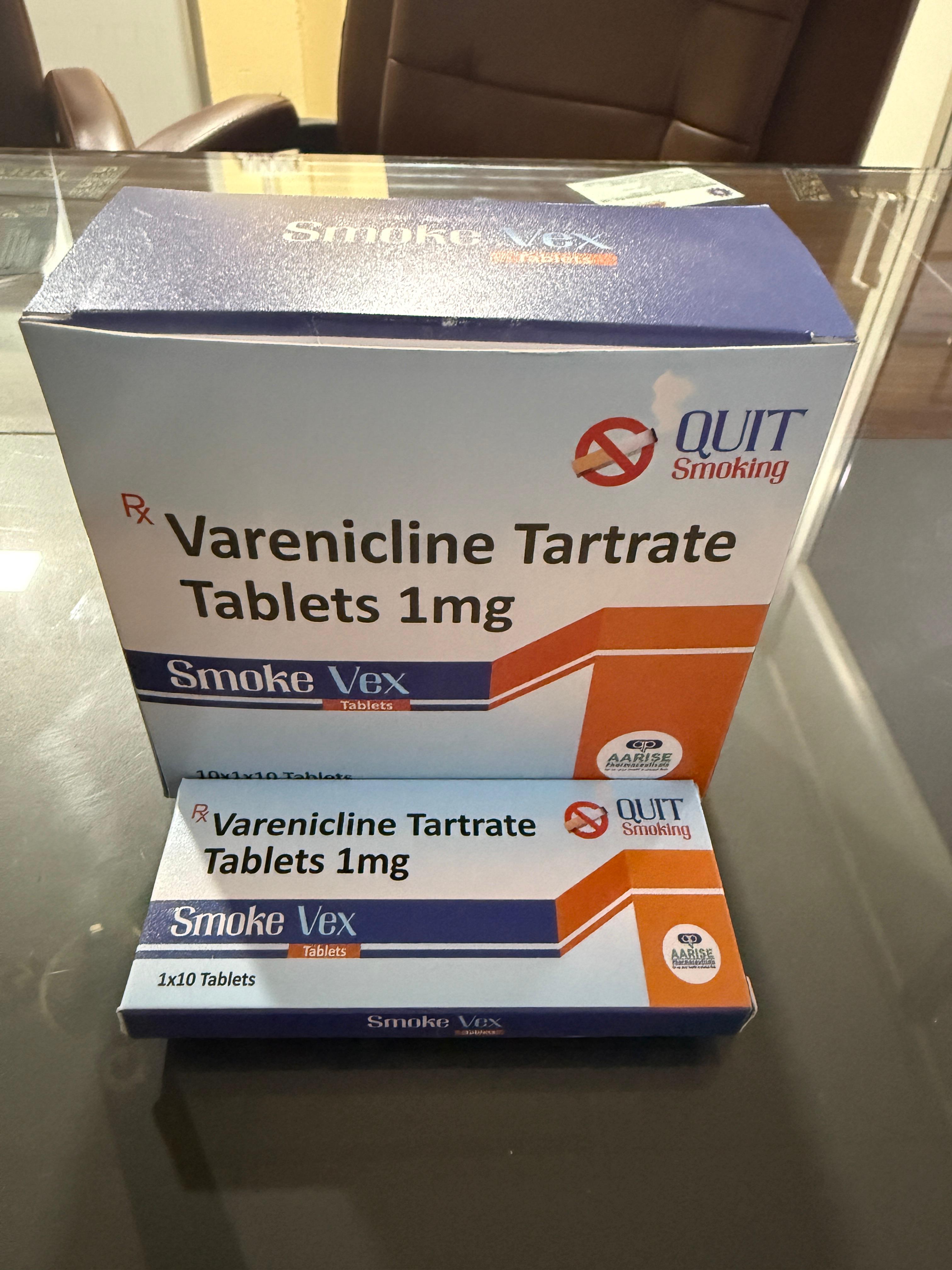 Varenicline Tartrate - Smoke Vex - Drug Type: Specific Drug