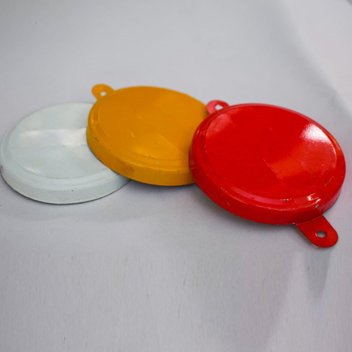 Drum Barrel Capseals - Rigid Metal, 2 Inch Diameter, Multicolor Finish | Lightweight 10-12 Grams for Industrial Sealing Applications