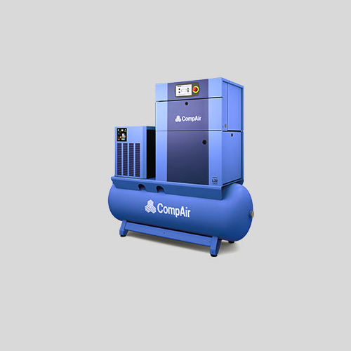 22 Kw Lubricated Screw Air Compressor - Color: Blue