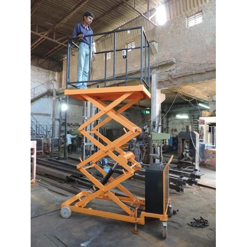 Battery Operated Scissor Lift Table