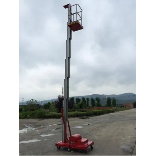 Single Mast Aerial Work Platform manu