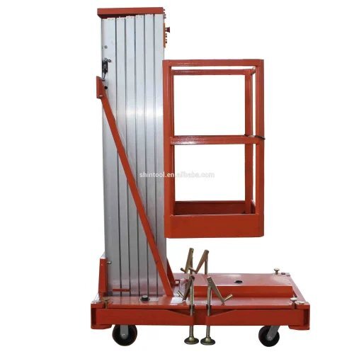 Single Mast Aluminium Work Platform