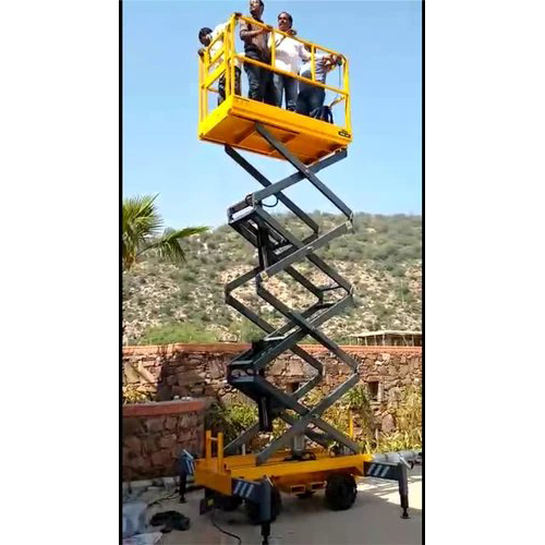 Battery Operated Scissor Lift Table