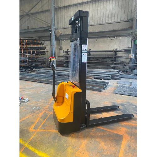 Semi Electric Stacker - Strong & Durable Material Handling Equipment | New with 12 Months Warranty