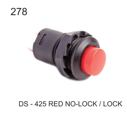 DS 425 RED NO LOCK /LOCK