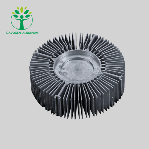 Precision Moulding Cooling Heat Sink Machining - Color: Silver