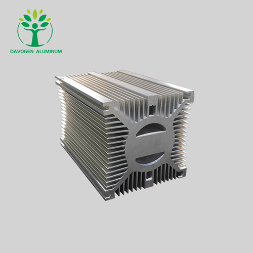 Fin Cooler Radiator Aluminum Heat Sink For Led Power - Color: Silver