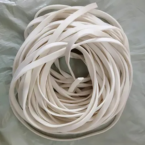 White Food Grade Silicone Gasket - Color: Grey