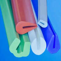 Silicone U Seal - Silicone, 10mm To 24mm Size Range, Various Colors, 45-75 Shore A Hardness, Up To 250â°c Temperature Resistance, U-shaped Sealing Strip