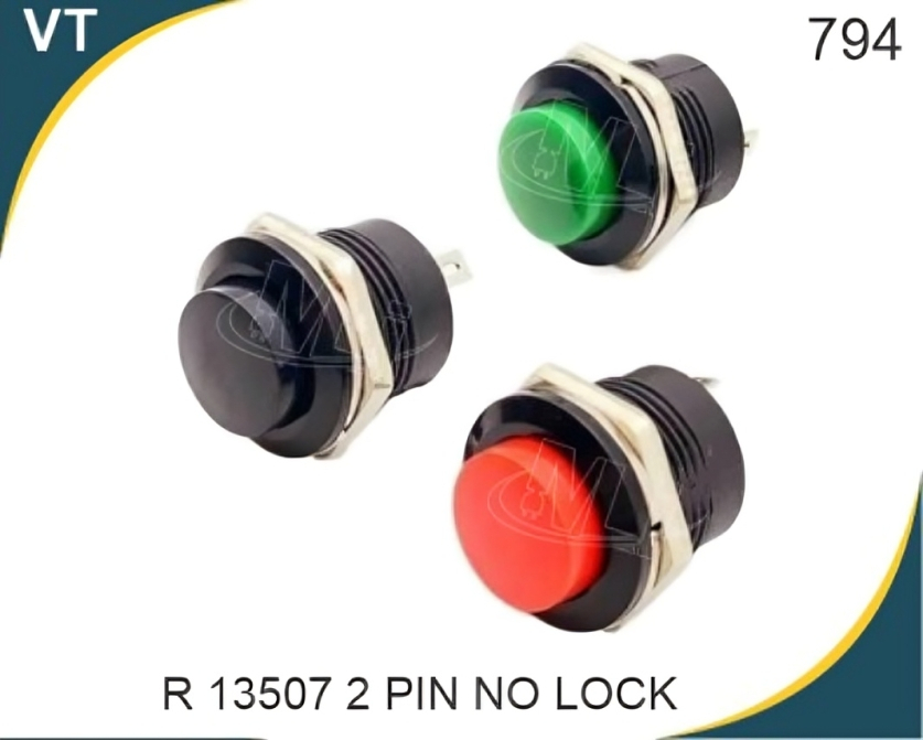 R 13507 2 Pin No Lock