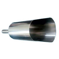 Silver Stainless Steel Scoop - Polished Finish, Various Sizes And Colors Available, Ideal For Commercial Use