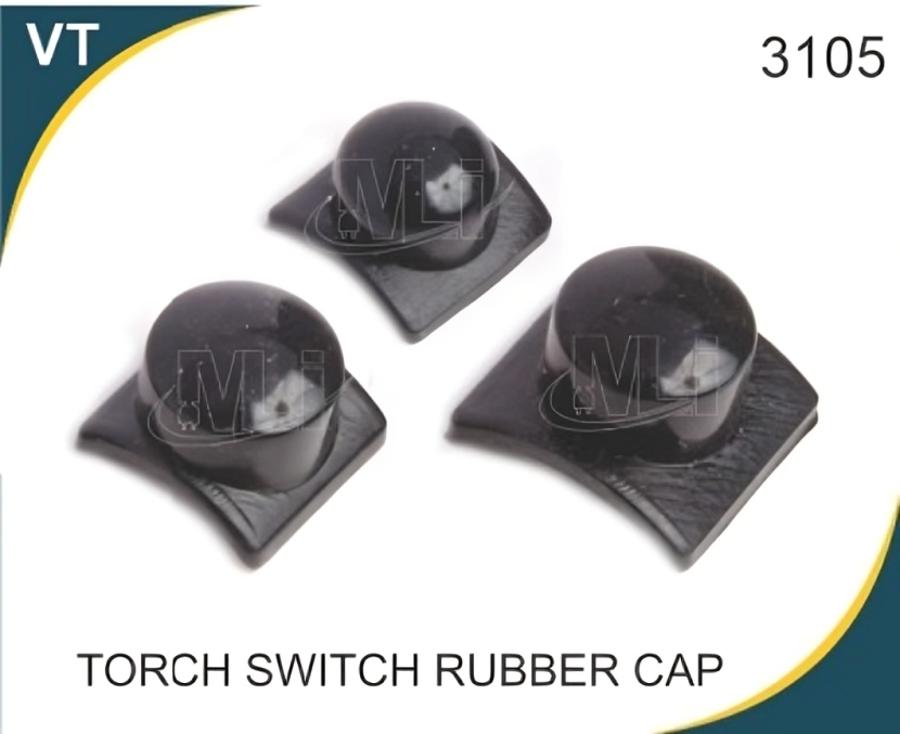 Torch Switch Rubber Cap - Operating Temperature: -40 +80 Kelvin (K)