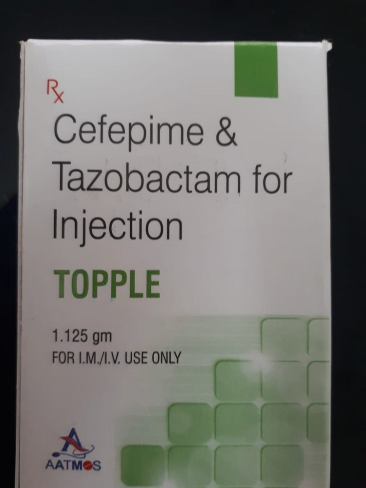 TOPPLE  INJECTION CEFEPIME & TAZOBACTAM FOR INJ