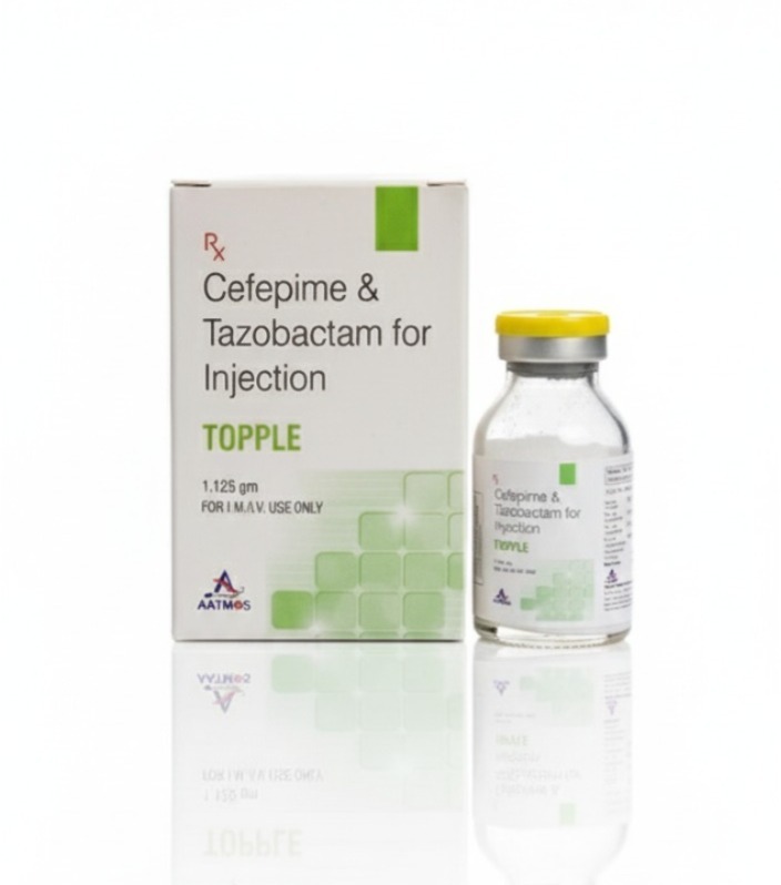 TOPPLE INJECTION CEFEPIME & TAZOBACTAM FOR INJ