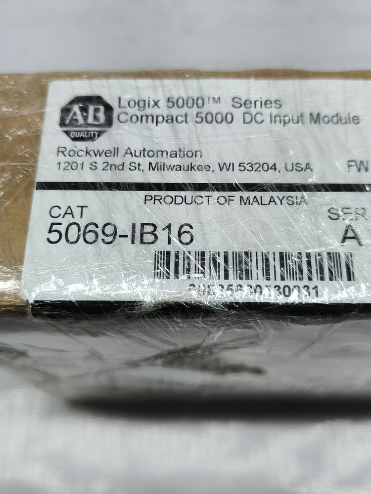 ALLEN BRADLY 5069-IB16 I/O MODULE