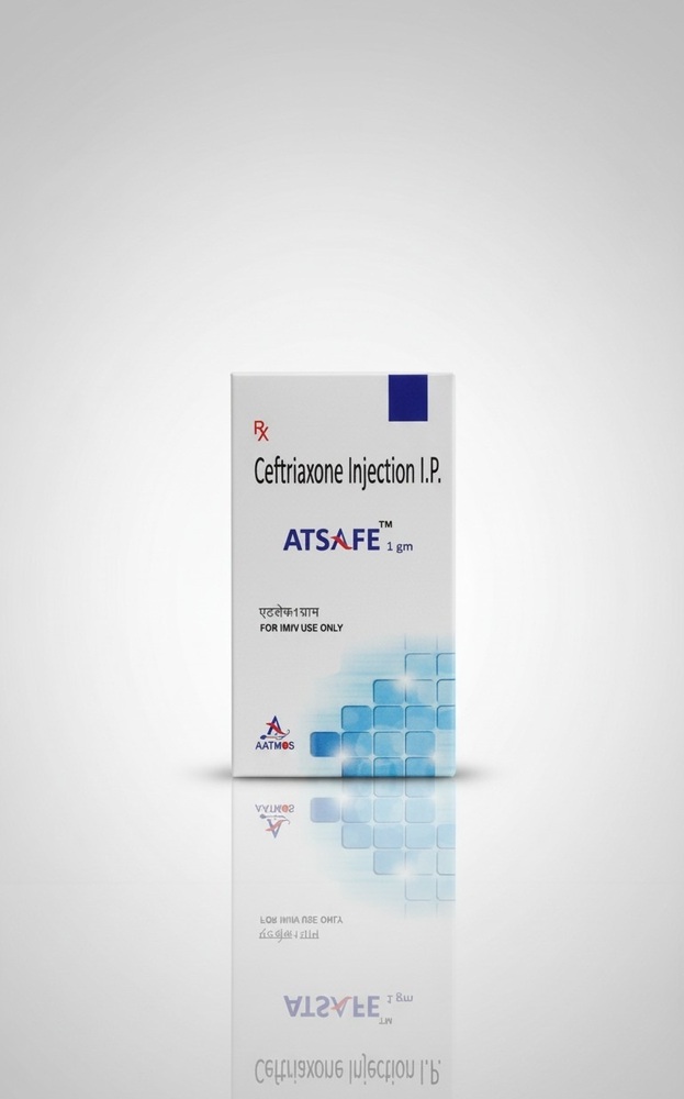 ATSAFE 1G CEFTRIAXONE INJECTION I.P