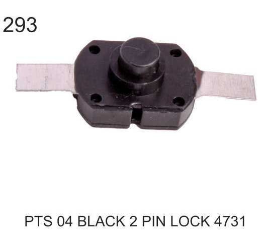 PTS 04 BLACK 2 PIN LOCK 4731