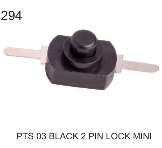 PTS 03 BLACK 2 PIN LOCK MINI