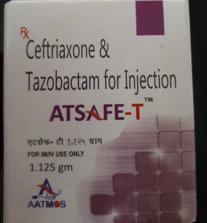 ATSAFE -T   CEFTRIAXONE & TAZOBAVTAM FOR INJECTION