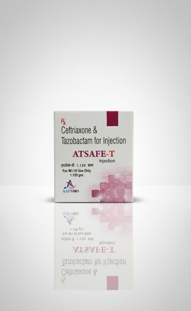 ATSAFE -T   CEFTRIAXONE & TAZOBAVTAM FOR INJECTION