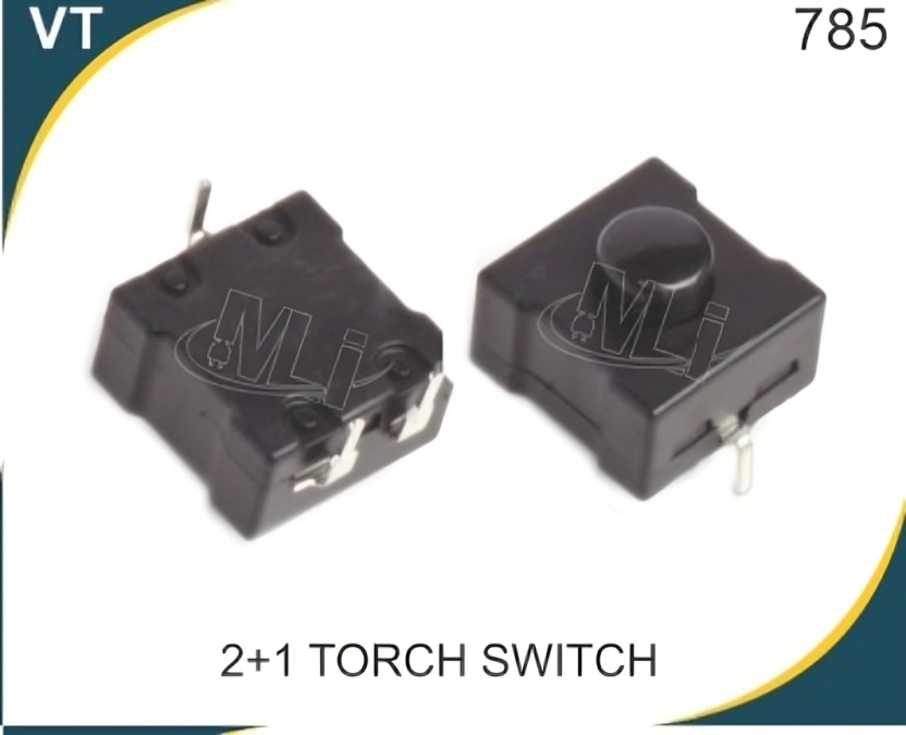 2+1 TORCH SWITCH LOCK  NO-LOCK SWITCH
