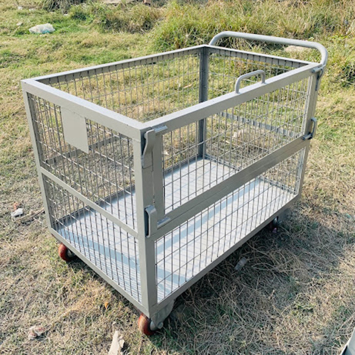 Ms Wiremesh Trolley - Color: As Per Requirement