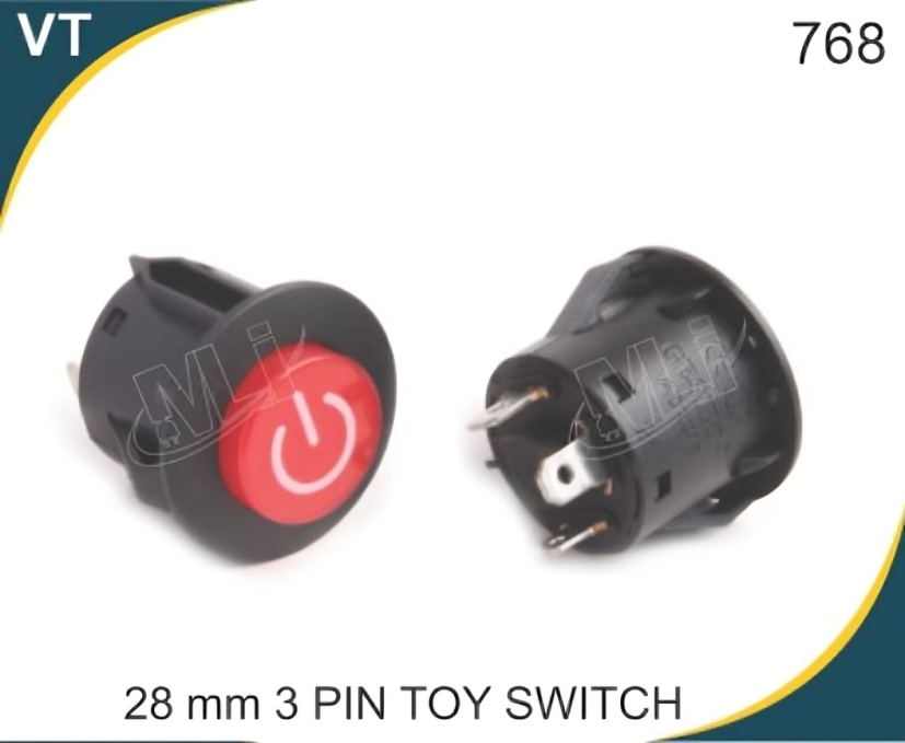Toy Switch 28 MM 3 Pin