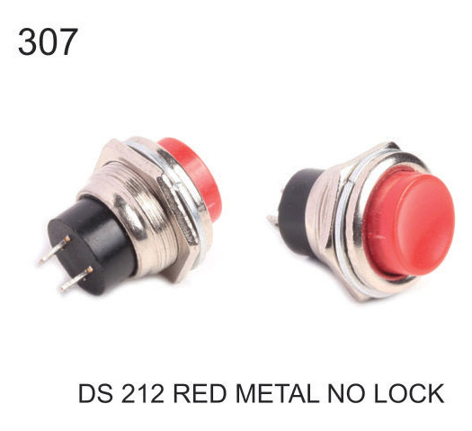 DS 212 RED METAL NO LOCK