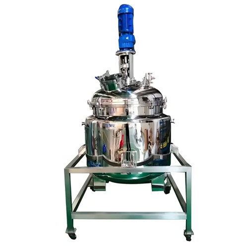 Steel Jct Jacketed Reactor - Color: Silver