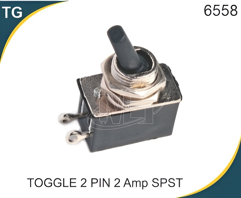 TOGGLE SWITCH 2 PIN AMP SPST