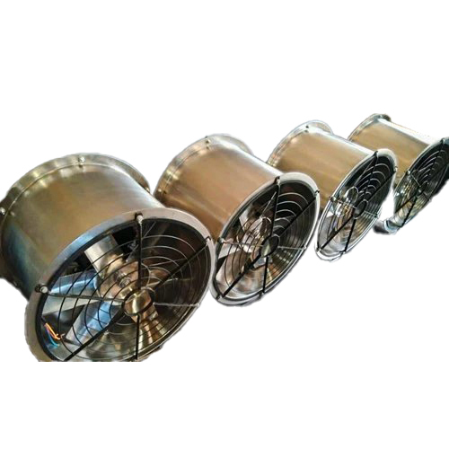 5 Hp Axial Fan - Color: Silver