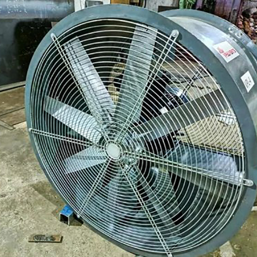 35700 Cfm Axial Flow Fan - Color: Silver