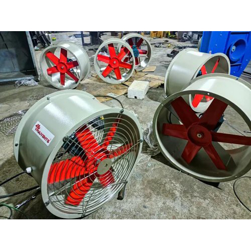 Tube Axial Fan - Material: Stainless Steel